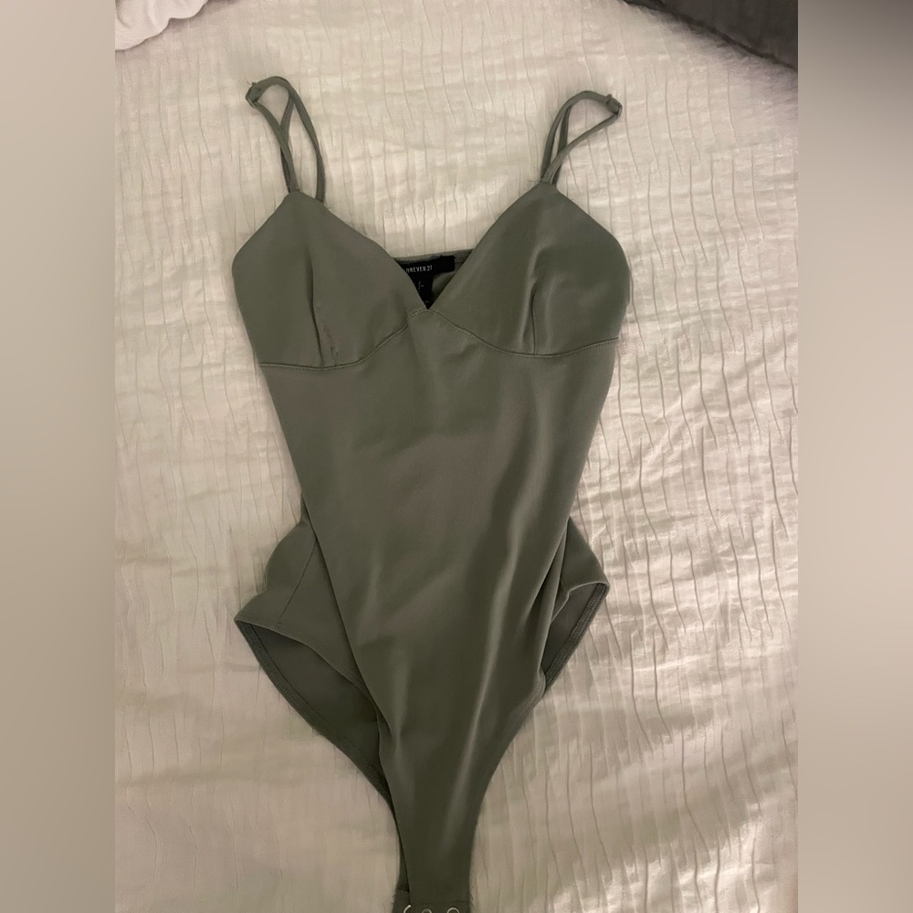 Green bodysuit